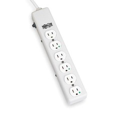 TRIPP LITE PS-602-HG Outlet Strip,6 Outlet,15A,13-3/4