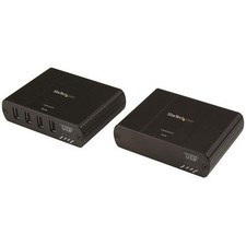 StarTech USB2G4LEXT2NA 4 Port USB 2.0 Extender 330ft Rugged picture