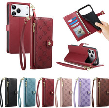 Zip Love Leather Wallet Cover Case For Vivo Y36 Y77 Y600 Y400 V60 Y31 V70 IQOO picture
