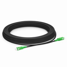 50M Outdoor Armored Fiber Optic Cable SC/APC-SC/APC OS2 9/125 Simplex LSZH -983 picture