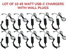 LOT x10 HP 45W USB-C AC Adapter Charger L42206-002 L43407- 001 Genuine OEM picture