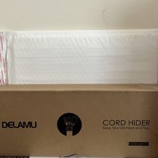 Delamu Cord Hider, 62.8in Cord Covers, Wire Clean Up Neat Room Home Lifestyle picture