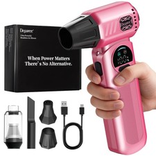 B50 Compressed Air Duster and Vacuum Cleaner, 0.6 lb Lightweight Powerful Min... picture