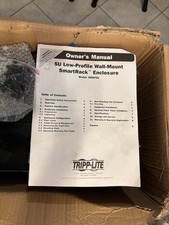 Tripp Lite SmartRack Wall Mount Server Rack 5U SRWF5U36. Open Box. picture