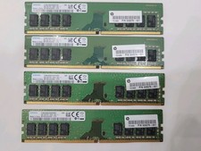 Samsung DDR4 32GB (4 x 8GB) 1RX8 PC4-2666V-UA2-11 M378A1K43CB2-CTD HP#933276-00 picture