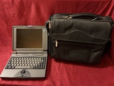 Vintage Samsung Sens 800 Laptop Computer w Charger, Case for Parts/Repair picture
