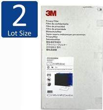 Lot of 2 NEW 3M PF215W9EM Privacy Filter with Magnetic Attach 21.5