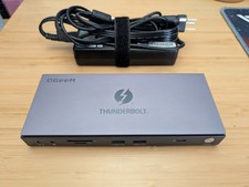 QGeeM TB4 (Thunderbolt 4) Max Docking Station 16-in-1 USB C Hub T4802 picture