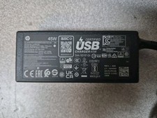 HP USB-C 15V 3A 45W Genuine Original AC Power Adapter Charger picture