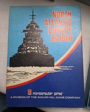 North Atlantic Convoy Raider, 1980 Computer Game Cass TRS80, Apple II AvalonHill picture