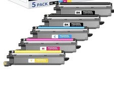 5 Pack TN229Xl Toner Cartridge For Brother MFC-L3720CDW MFC-L3780CDW Description picture