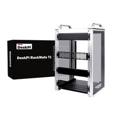 8U Silver Mini Server Rack Network Cabinet 10 inch Server Enclosure Data picture