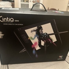 Wacom Cintiq 12WX Drawing Tablet Pen Display Monitor DTZ-1200W Tested picture