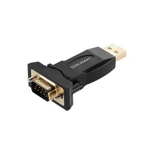 OIKWAN USB to RS232 Adapter with FTDI Chipset, 7.0*3.6*1.7, black  picture