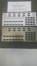 MITEL SUPER CONSOLE 1000 PAPER AND PLASTIC OVERLAY. NEW picture