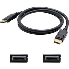 AddOn 5-Pack of 6ft DisplayPort 1.2 Male to DisplayPort 1.2 Male Black Cables Fo picture