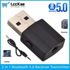 5.0 Audio Receiver Wireless Bluetooth 3.5mm AUX To USB Car Stereo Music Adapter picture