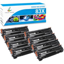 8x Black CF283X Toner Cartridge For HP 83X LaserJet Pro M201dw M202dw MFP M225dw picture