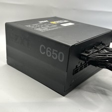 NZXT C650 650W 80 Plus Gold Fully Modular ATX Power Supply PSU w/ 3 Cables picture