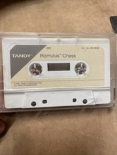Romulus Chess - Tandy 200 Portable Computer SW Cassette - Rare Strategy Game picture