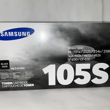 Samsung 105S Black Toner Cartridge 1.5K ML-191x SCX-460x SF-650 MLT-D105S NEW picture