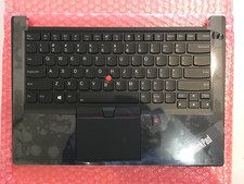 02HM108 NEW GENUINE LENOVO THINKPAD E490s PALMREST KEYBOARD US picture