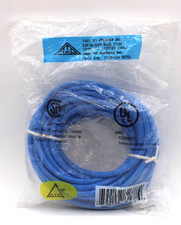 NEW Allen Tel Products Cat.5e 25FT Blue Network Cable UL Verified picture