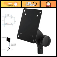 VESA Monitor Mount Adapter for Microphone Stand - Adjustable, Easy Installation picture