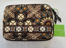 Vera Bradley Canyon eReader eBook Sleeve 8.5x6.5 Padded Zip Catch All Pouch N65 picture