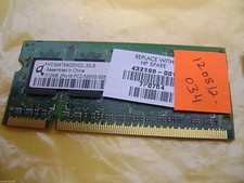 Qimonda 512MB  200p PC2-5300 CL5 8c 32x16 DDR2-667 SODIMM HYS64T64020HDL-3S-B picture