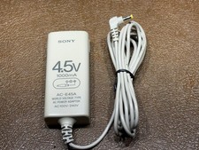 Genuine OEM Sony CD Walkman 4.5V Power Supply AC-E45A Power Supply Charger Cord picture
