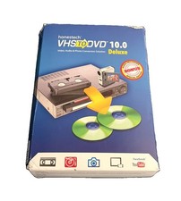 Honestech VHS to DVD 10.0 Deluxe VDD10H Video Audio Photo Converter Open Box picture