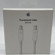 OFFICIAL GENUINE APPLE THUNDERBOLT 2 CABLE 0.5M FOR IMAC/MACBOOK A1410 MD862ZM/A picture