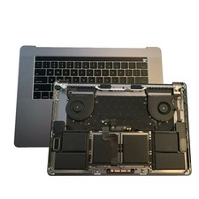 For MacBook A1707 2016 Palmrest Cover Keyboard Gray Top Case Touchpad & Battery picture