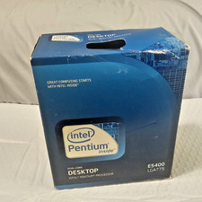 Intel Pentium E5400 2.7GHz Dual-Core CPU BX80571E5400 - NOS Sealed Box picture