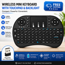 Air Mouse 2.4G Wireless I8 MINI Touchpad Keyboard Remote Control for Smart Tv picture