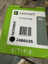 Genuine Lexmark 24B6035 Black Extra High-Yield Toner - Factory Sealed picture