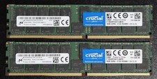 Crucial 32GB (2x16GB) DDR4-2133 ECC Registered Server RAM CT16G4RFD4213 picture