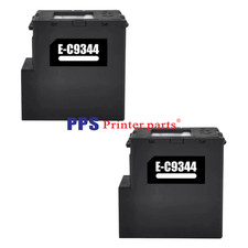 2pc C9344 New Maintenance Box Fits For Epson WorkForce Series Replacement Kit picture