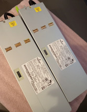 LOT OF 2 EMERSON NETWORK POWER DS1050-3 1050-Watt Power Supply picture