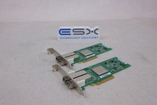 Lot of 2 FH Dell MFP5T QLogic Dual-Port 8Gb/s PCI-e Fiber Channel HBA w/ SFPs picture
