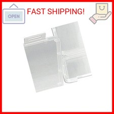 eTECH 10 Pack of Clear Plastic CF/Compact Flash Memory Card Case Holder Compatib picture