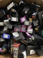 LOT OF 100 EMPTY INK CARTRIDGES FOR STAPLES or OFFICE MAX REWARDS / REBATE picture