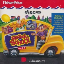 Fisher-Price Ready For School Kindergarten PC MAC CD learn count numbers letters picture