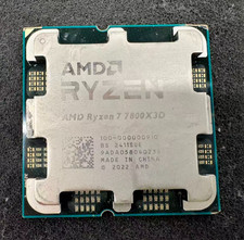 *For Parts* AMD Ryzen 7 7800X3D Processor 4.2GHz, 8-Core, 16-Thread SocketAM5 picture