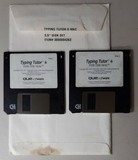 Typing Tutor 6 for the MAC Apple Macintosh Computers by QUE software 1994 picture