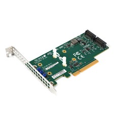 U82826 Supermicro AOCSLG32M2 Dual M2 NVMe PCIe 30 x8 AddOn Card G1N picture