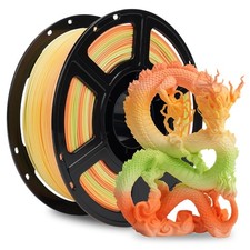 FLASHFORGE Rapid PLA 3D Printer Filament 1.75mm 1KG Rainbow Corals Max 500mm/s picture