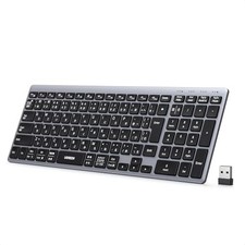 UGREEN Wireless Keyboard [Bluetooth & 2.4G] Wireless Full Keyboard with Numeric picture