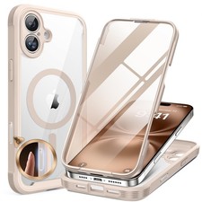 Miracase Magnetic for iPhone 16 Plus Case Full-Body Phone with Built-in Glass Sc picture